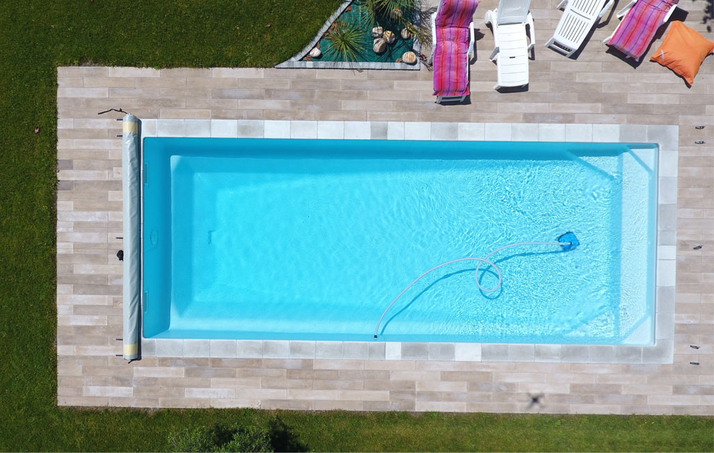 Installation d'une piscine coque polyester
