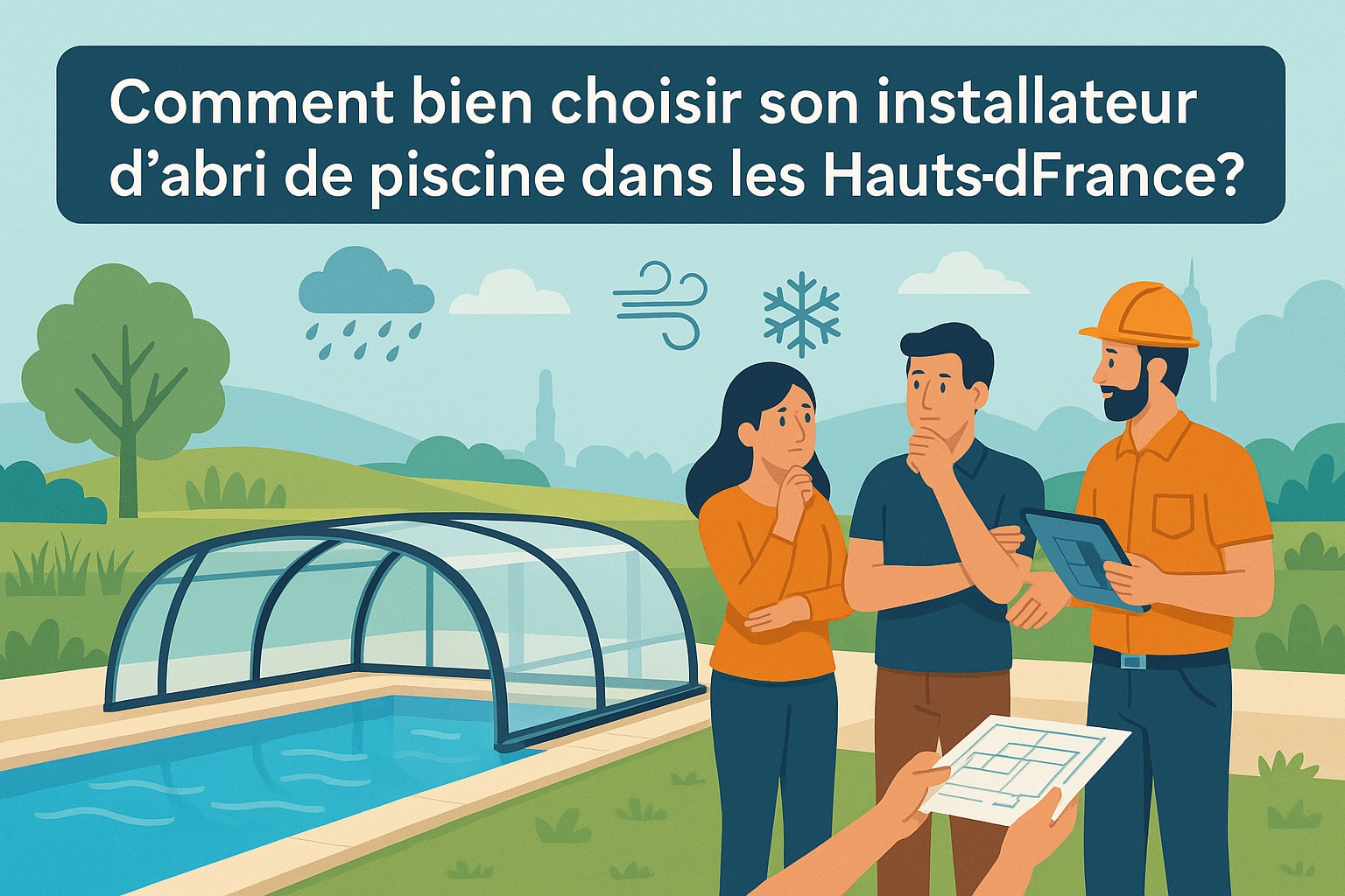 bien choisir installateur abri de piscine nord