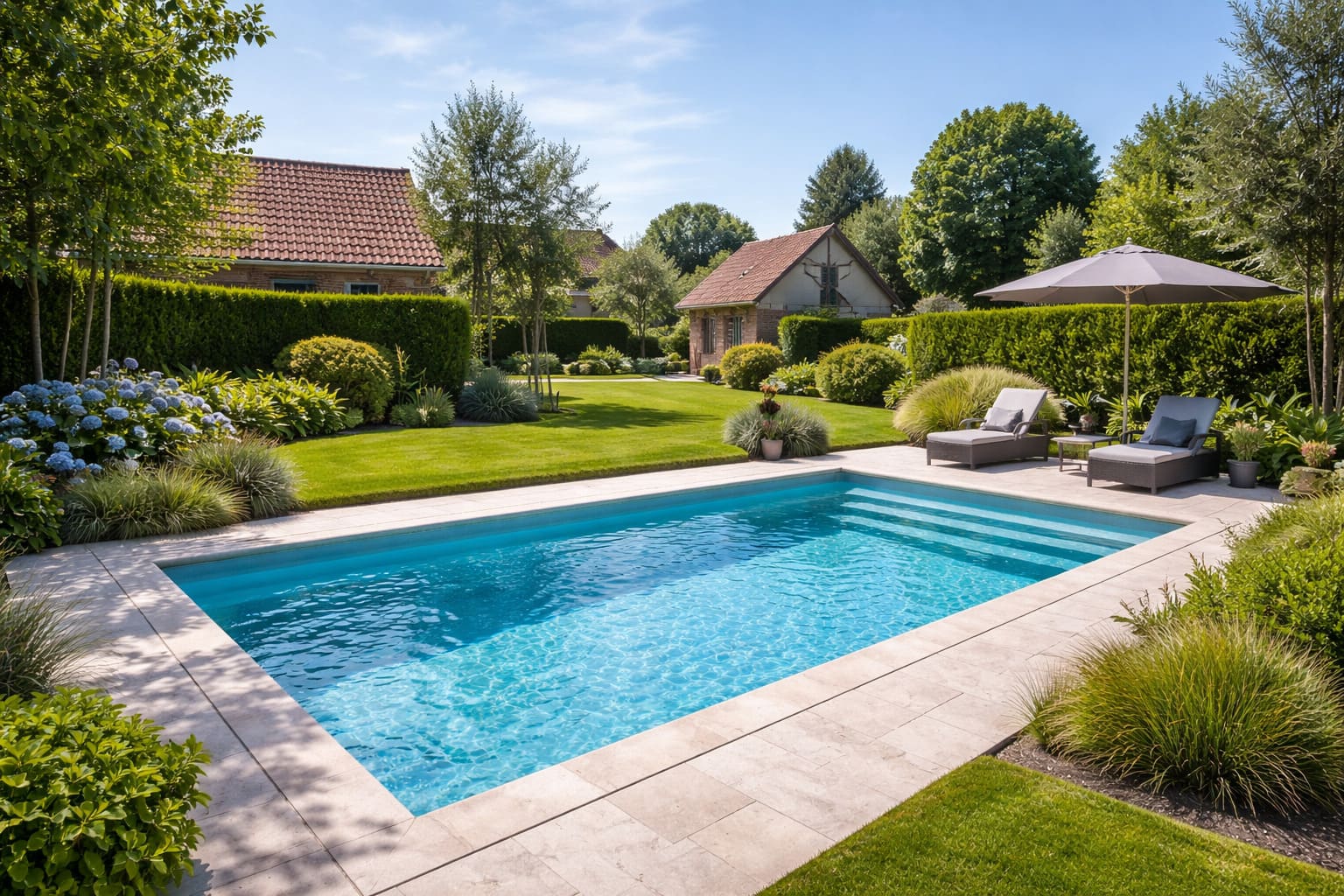 choisir emplacement piscine nord