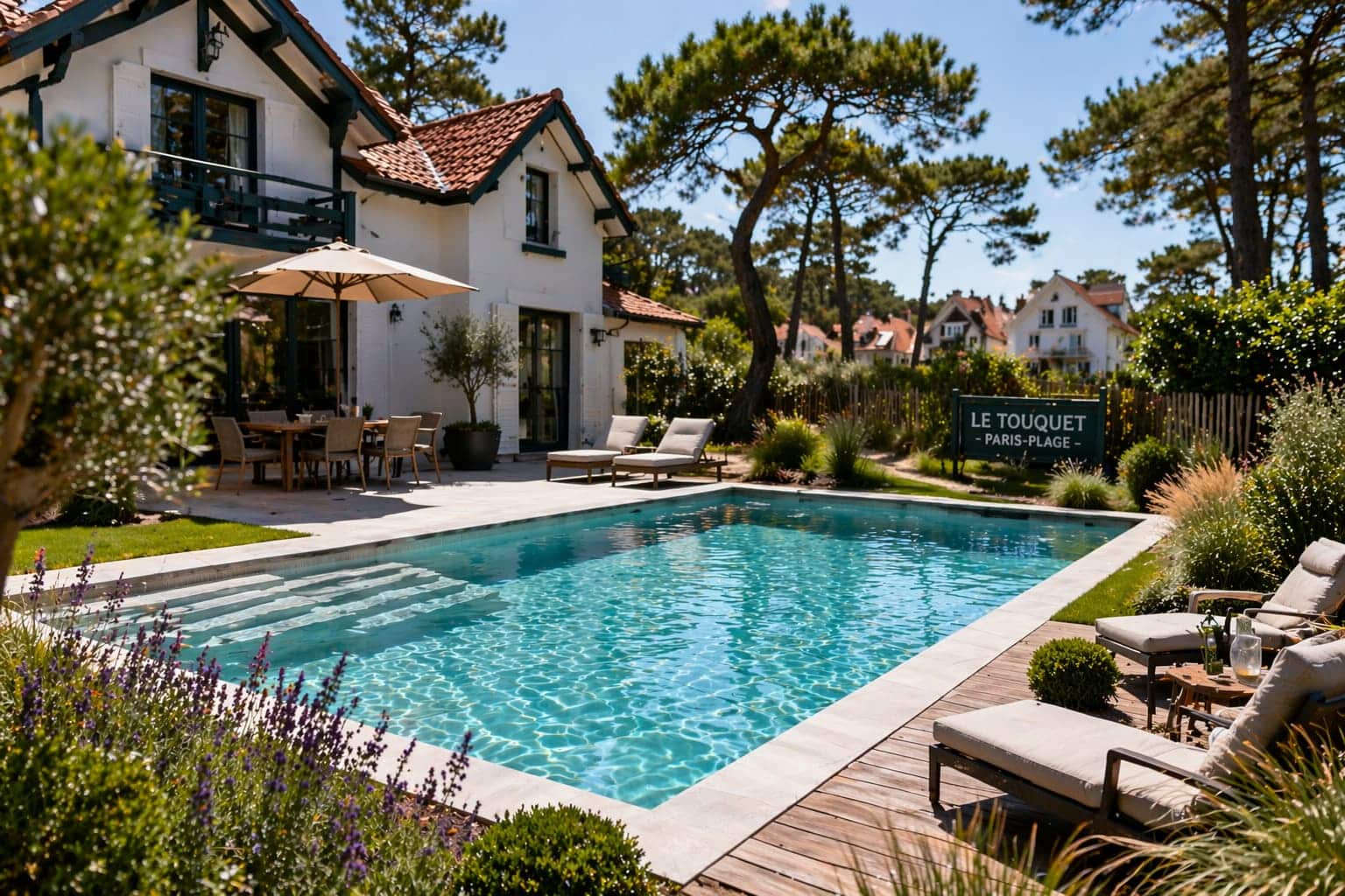 piscine coque le touquet