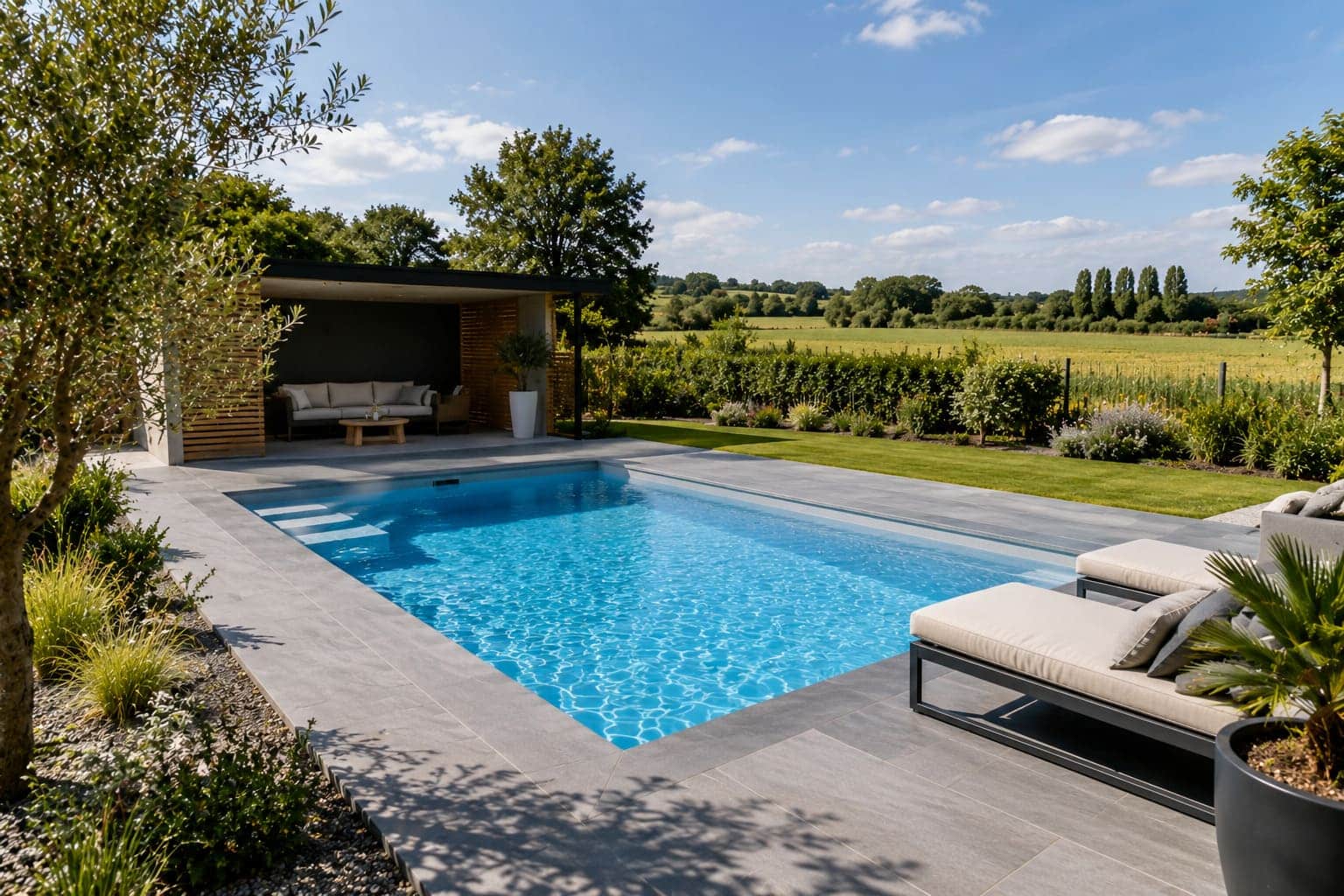 piscine coque polyester haut de gamme