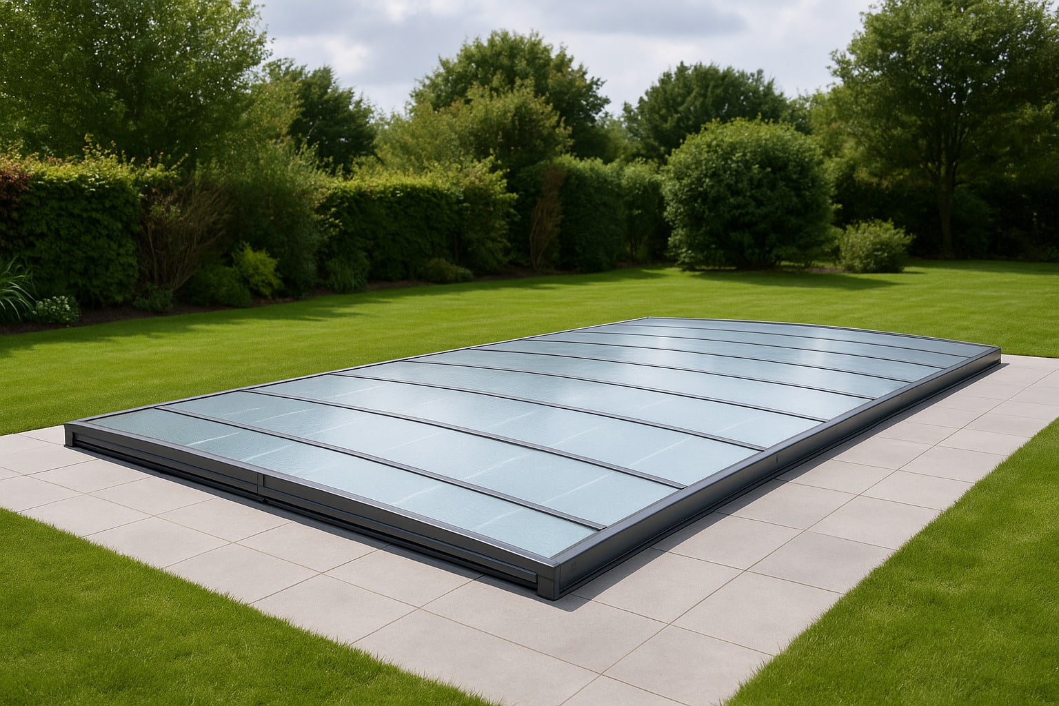 reduire consommation d'eau avec un abri piscine